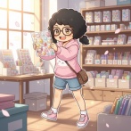 JCに人気のぷっくりシールwww