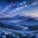 星河の花野