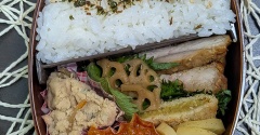 雨の1日のようです～夫のお弁当258