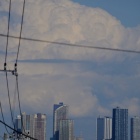 『36EDによる入道雲と武蔵小杉タワーマンション群　2020/04/27』の画像