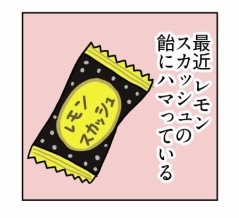 レモンスカッシュの飴が好き