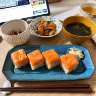 王子サーモンの押し寿司と最近ハマっているYouTube