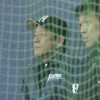 日ハム多田野スカウト、選手たちに熱い視線を送る