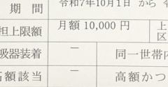 旦那の医療費が４倍に上がりました。