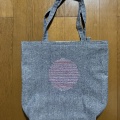 トートバッグ　刺し子の糸でチクチク