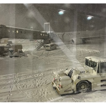 2025年冬、雪と闘いながらの空の旅〜新千歳空港からの思い出