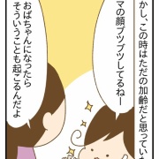 ホットフラッシュで顔にブツブツができた話①