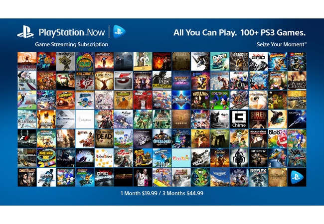 PS4向けPlayStation Nowが海外で1月13日よりスタート、100以上のPS3ゲームがラインナップ