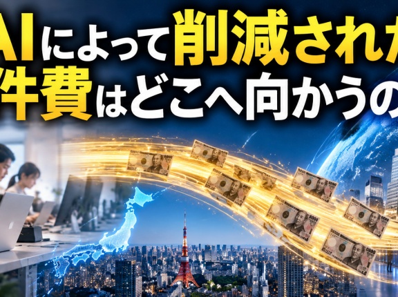 AIによって削減された人件費はどこへ向かうのか？