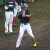 日ハム江越大賀、100万円増の年俸1200万円でサイン