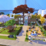 『【Sims4建築】エコ・セレブレーションセンター』の画像