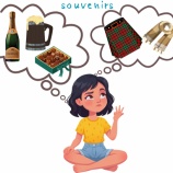 『What should I get for a souvenir?(お土産に何を買ったらいい?)』の画像