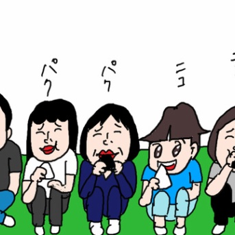 信玄餅＆桃狩り日帰り遠足②朝4時50分　すでに20人待ち！