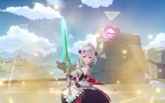 【原神】天空シリーズ見た目なんとかしてくれ←ノエルならこんなに似合うぞ