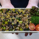 『2023/8/8のパートナーの相棒のボリューミーお弁当 【#お弁当】【1923個目】』の画像