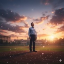 #321　ほろ酔や母校マウンド踏む暮春