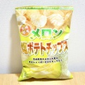 【賞味期限1ヶ月切れ】茨城県産「メロン塩ポテトチップス」食べてみた【感想/レポ】