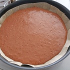 フライパンでしっとりふわふわ♪クリスマスブッシュドノエル♪