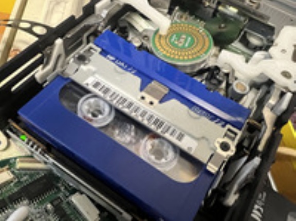 テープドライブの動作確認の基本的な流れの解説