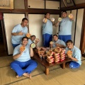 相撲部へ差し入れしました