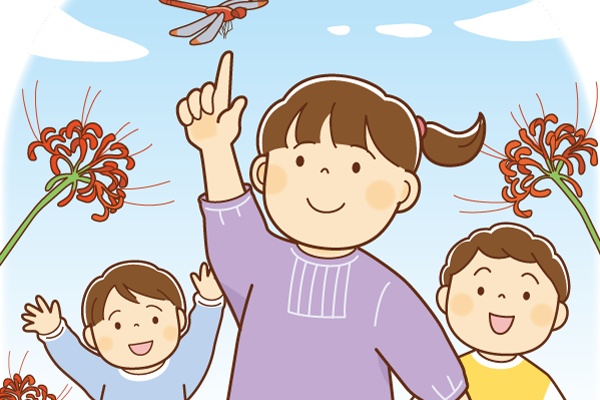 児童画 子供と動物のイラスト こども向け動物イラストセットイラスト