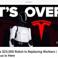 テスラの2万5000ドルのロボットが労働者に取って代わる｜オプティマス登場