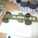 タミヤ　１/４８　イギリス２トン　４ｘ２野戦救急車　その３