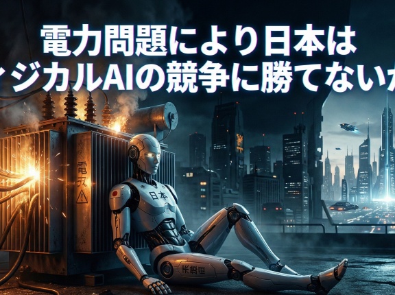 電力問題により日本はフィジカルAIの競争に勝てないか？