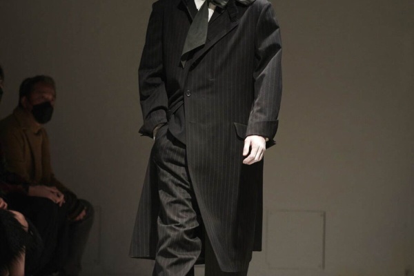 Yohji Yamamoto ベレー帽 ネイビー ヨウジヤマモト プールオム