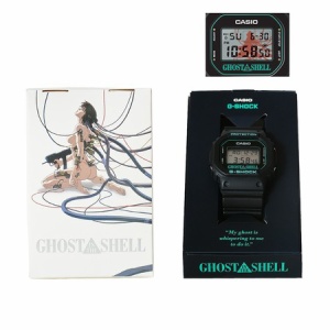 新品 攻殻機動隊展 : 攻殻機動隊 G-SHOCK DW-5600 話題の「攻殻機動隊展 Ghost and the Shell」で発売されたコラボG
