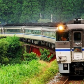 はまかぜ1号 in 播但線
