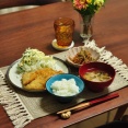 家族団らんの時に聞く質問ちゃうやろ！という長女からの質問とチキンカツで晩ごはん