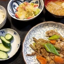 歳でも負けへんで＆豚小間とゴボウ、糸コンニャクの炒め煮
