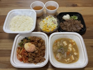 ★疲れ果てて何もしたくないとき…スマートフォンを少しちょしたら“松屋”のあったか牛ビビン丼とカルビ焼肉定食が玄関先に置かれる時代がくるなんて★
