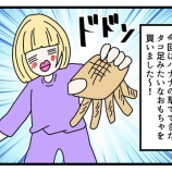 『部屋んぽ中におもちゃを取り付けてみた』の画像