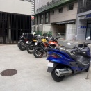 アップル福岡店とバイク転倒