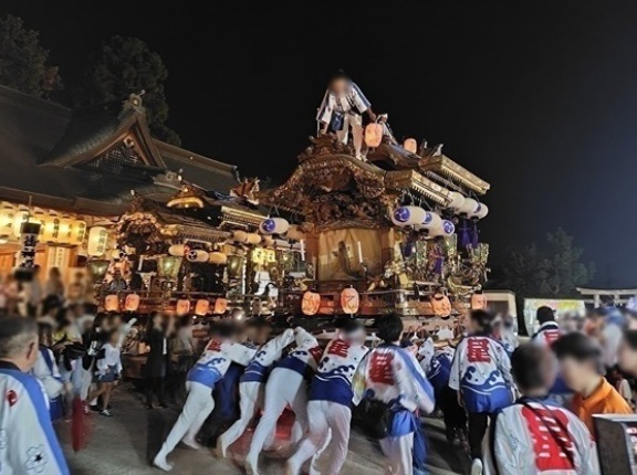 星田神社の「星田秋祭り2025」は東西の地車が並んで圧巻だった！