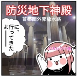 『地下神殿（首都圏外郭放水路）訪問日記。そしてなぜかガンダム。』の画像