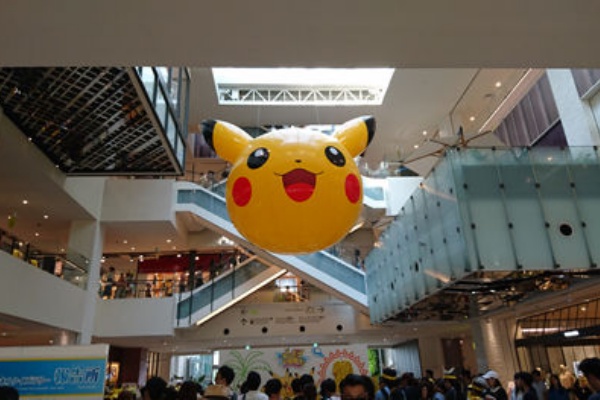 横浜のみなとみらいにピカチュウが大量発生とのことで スノーピークストアのあるみなとみらいへ 楽しいキャンプに Camp Fun