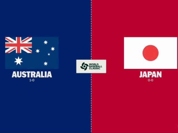 WBC日本vsオーストラリア戦　逆転で日本が3連勝を決める！