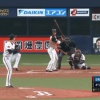 日ハム平沼が増井からツーベースヒット！同点の足掛かりに！