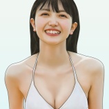 『久保史緒里さんの似顔絵を描きました』の画像