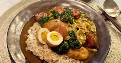 おでんリメイクカレーのひとりごはん