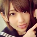 志田愛佳の舌出し