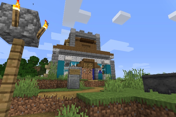 Minecraft 世界ゆったり街歩き 村作り