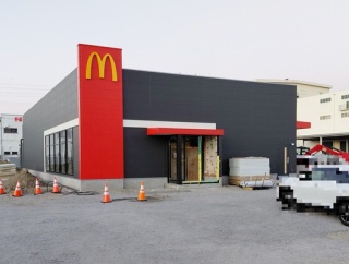 【画像】完成が見えてきたマクドナルド小牧インター店