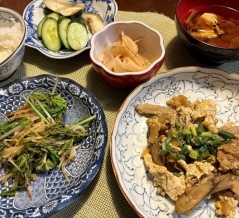 1本残ったゴボウで＆豚肉とゴボウの柳川風