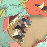 『打ち上げられたデカい魚を助けたいショートアニメ、DRY RUN』の画像