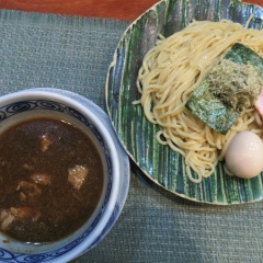 らーめん 梶原＠千歳烏山　「醤油つけめん、ほか」