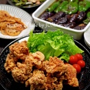 から揚げとなすの焼き浸し＜なす料理いくつかまとめ＞／古い友人からの贈り物